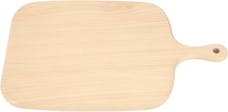 Wooden Cutting Board, Small Charcuterie Board, Small Cheese Board, Simple Multi Purpose Wooden Cutting Board for Kitchen, Party, Cafe Bar (Beechwood) (S) - Image 1