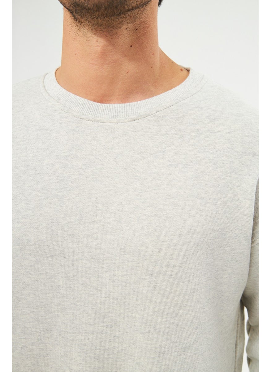 giyadda - giadda Unisex Gray Oversize Loose Sweatshirt (Love-Couple Combination Recommendation) - Image 1