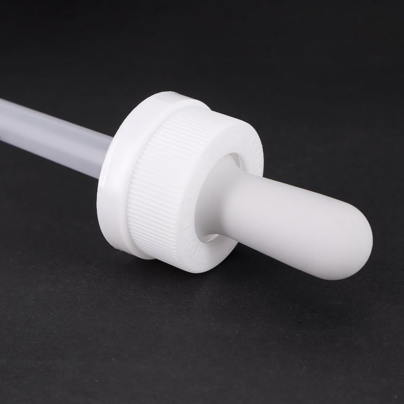 Snowso 6Pack Replacement Screw Droppers, 1.0 ml Straight Tip Pipette Plastic Closure Top For Minoxidil Bottles - Image 3