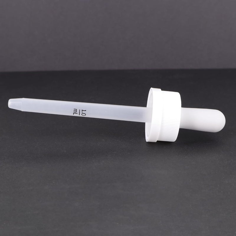 Snowso 6Pack Replacement Screw Droppers, 1.0 ml Straight Tip Pipette Plastic Closure Top For Minoxidil Bottles - Image 5