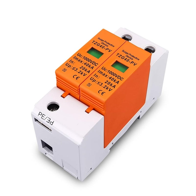 SPD DC Surge Protector Low Voltage Arrester Device 1000V 20KA 40KA 1Pcs - Image 4