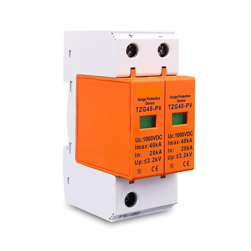 SPD DC Surge Protector Low Voltage Arrester Device 1000V 20KA 40KA 1Pcs - Image 3