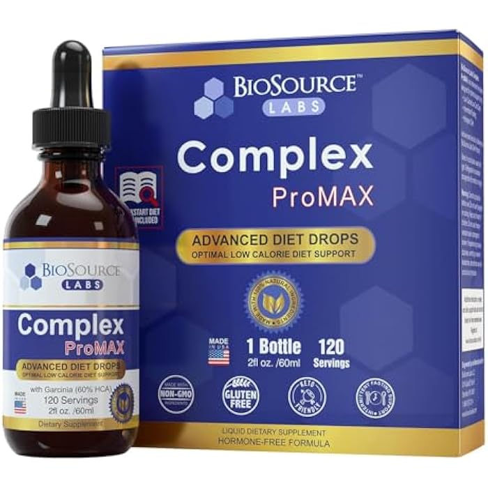BioSource Labs Complex ProMAX Premium Diet Drops (1 x 2 oz Bottle) - Image 1