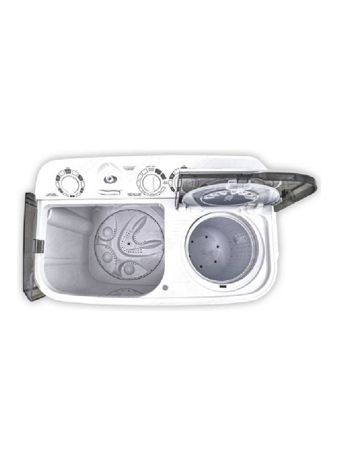 SUPER GENERAL Top Load Twin Tub Washing Machine 6 kg 224 kW KSGW66N White - Image 2