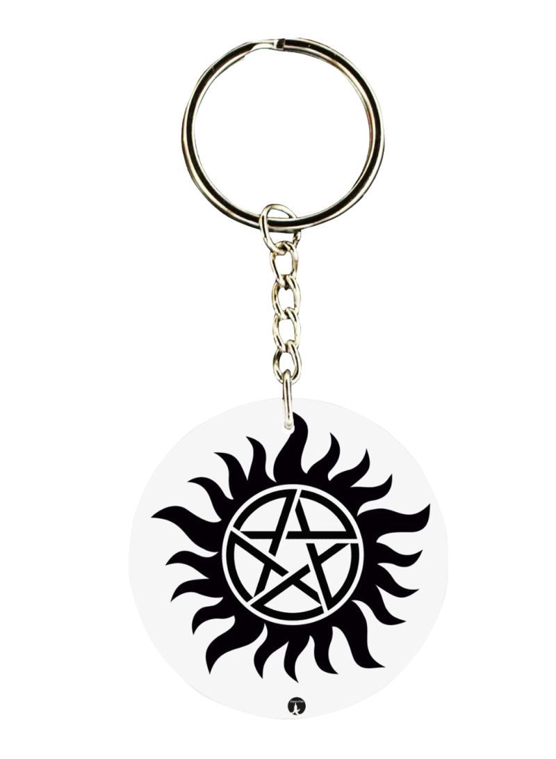 RKN Double Sided Supernatural Printed Keychain