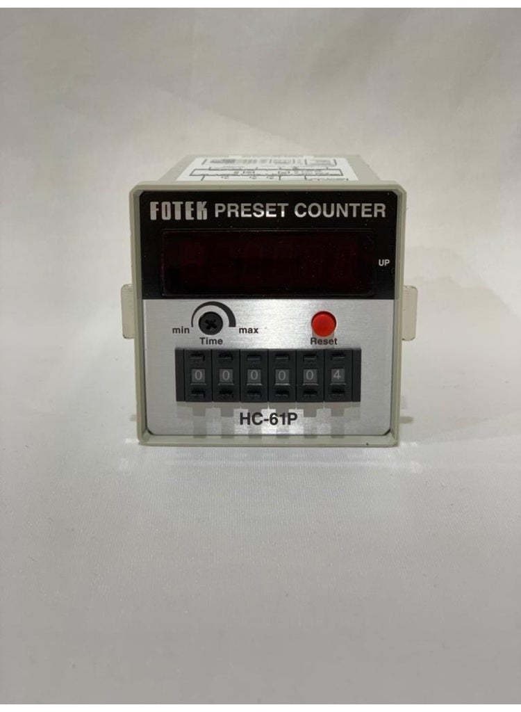 FOTEK HC-61P 110-220V AC 6 DIGITS COUNTER - Image 1
