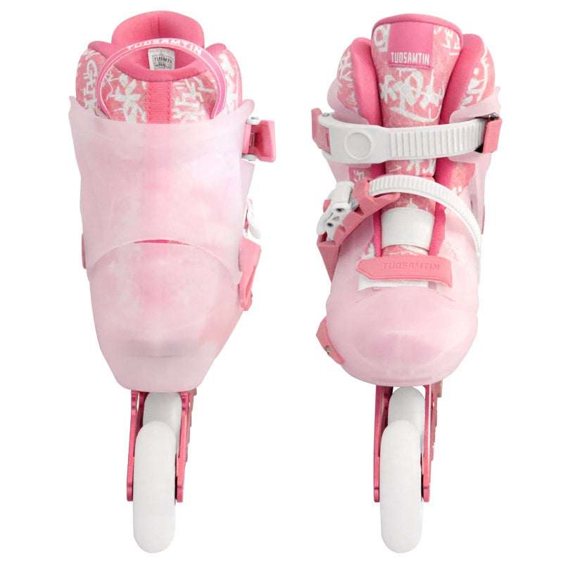 TUOSAMTIN Inline Skates for Women Adult and Girls, Outdoor Indoor Inline Skates with Adjustable Sizing (XL(8-12US)) - Image 4