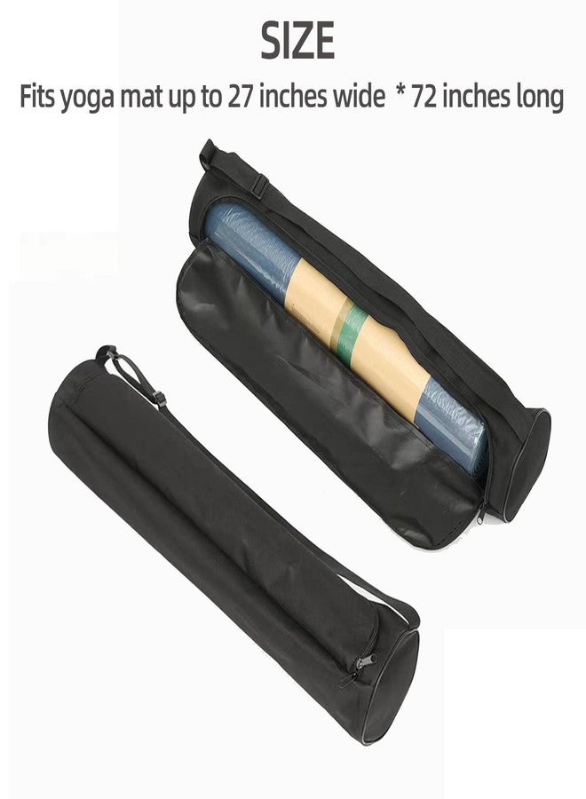 EVEME Yoga Mat Bag Carrier With Yoga Mat Strap For Women & Men,For Exercise Carrying,Mats Holder,Yoga Mats Carrier Case,Travel Gym Bag for 1/4" 1/3" - Image 2