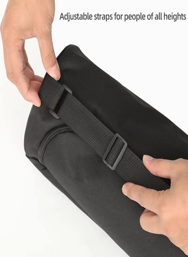 EVEME Yoga Mat Bag Carrier With Yoga Mat Strap For Women & Men,For Exercise Carrying,Mats Holder,Yoga Mats Carrier Case,Travel Gym Bag for 1/4" 1/3" - Image 3