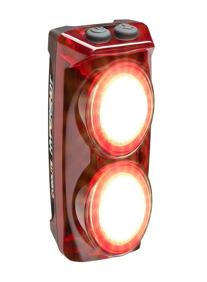 Cygolite Hypershot 380 Lumen Bicycle Taillight - 7 Night & Daytime Modes- User Adjustable Flash Speeds- Sleek and Compact Design- IP64 Water Resistant- USB-C Rechargeable-Great for Busy Roads - Image 1