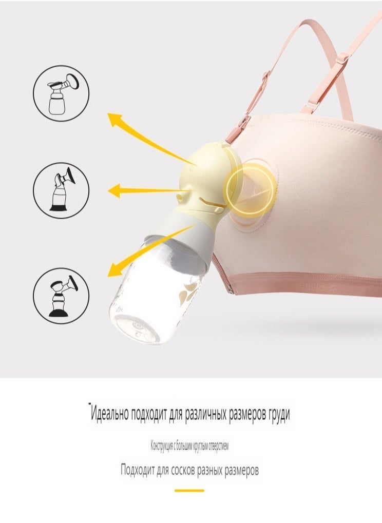 Medela versatile pumping and nursing bra pink - Image 5