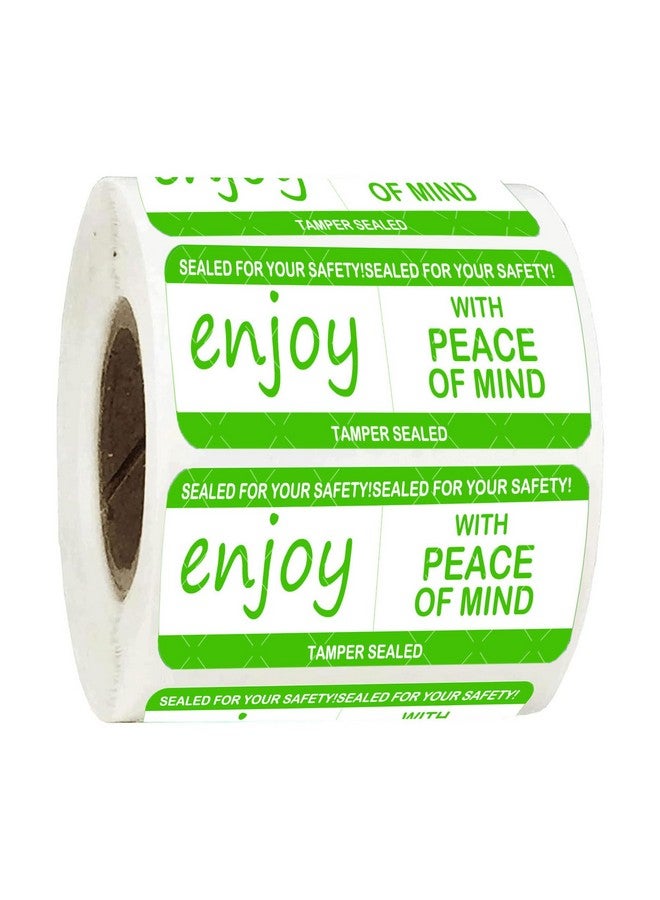 wootile Tamperevident Sealed Freshness Labels 1 X 3 Inch Tamper Evident Food Package Stickers 500 Pcs Food Delivery Stickers Adhesive Sticker For Safe Food Delivery Food Containers Bags  - Image 1