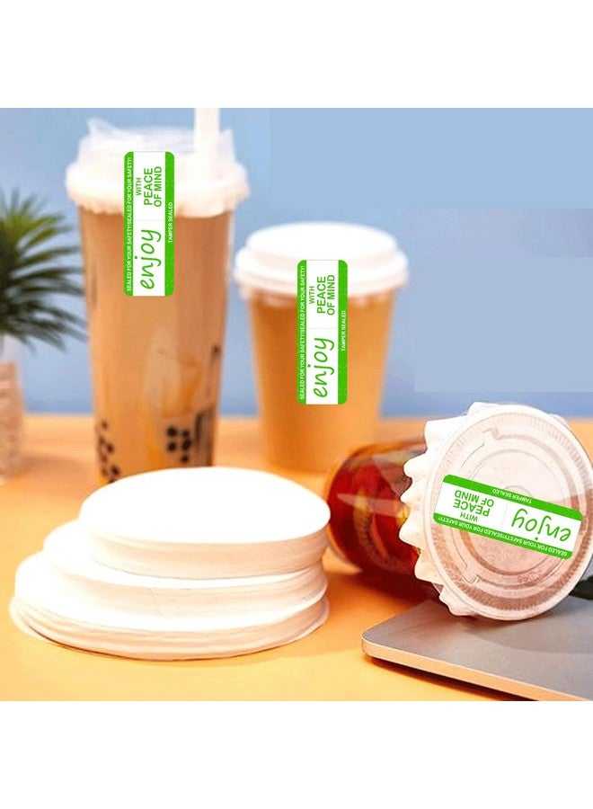 wootile Tamperevident Sealed Freshness Labels 1 X 3 Inch Tamper Evident Food Package Stickers 500 Pcs Food Delivery Stickers Adhesive Sticker For Safe Food Delivery Food Containers Bags  - Image 4