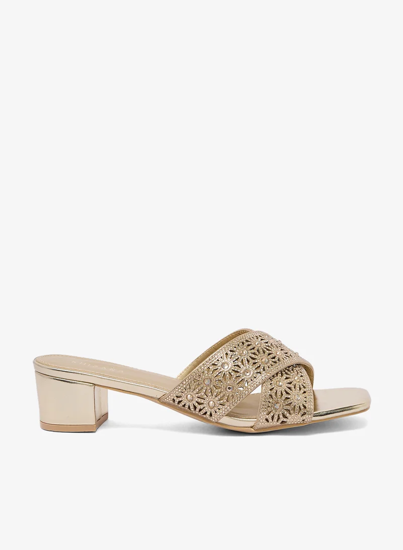Khizana Chunky Heeled Sandals