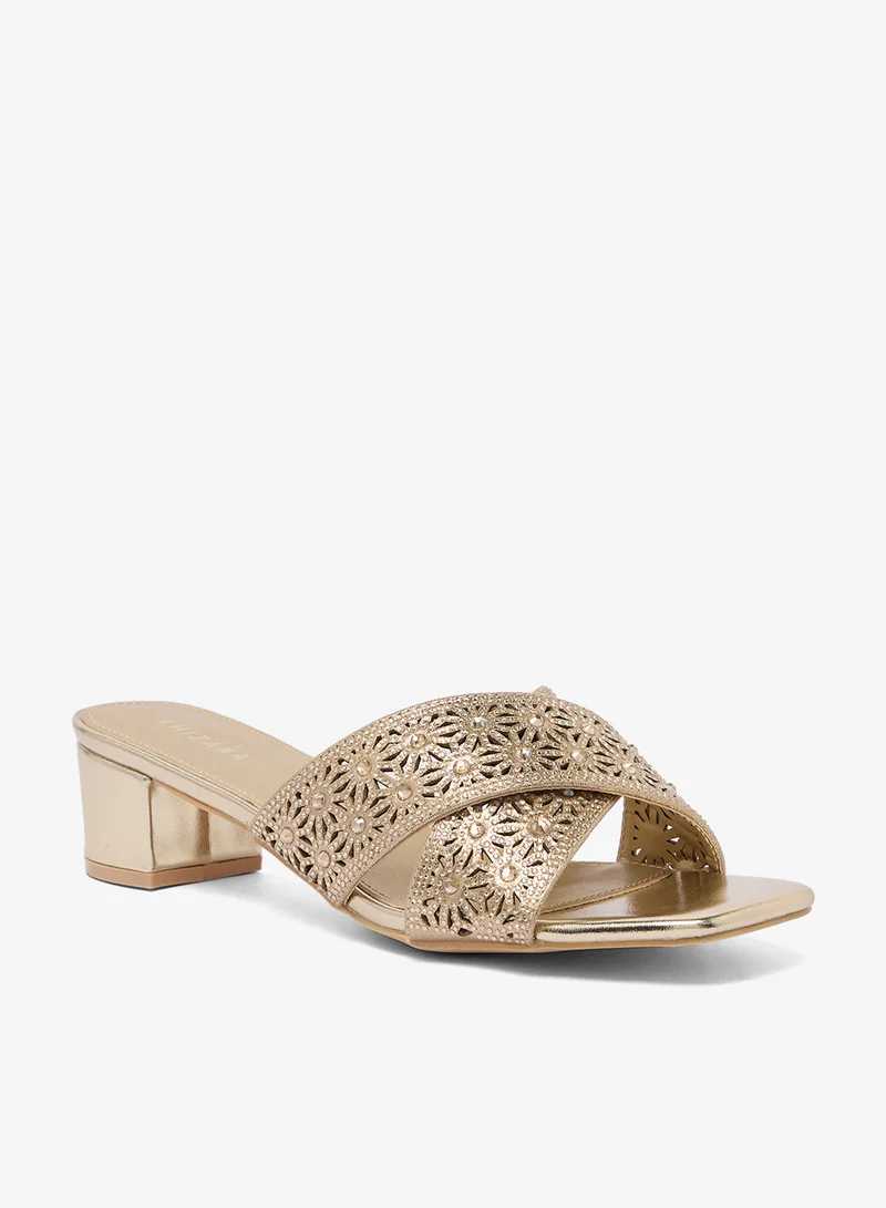 Khizana Chunky Heeled Sandals