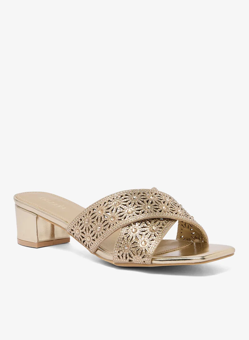 Khizana Chunky Heeled Sandals