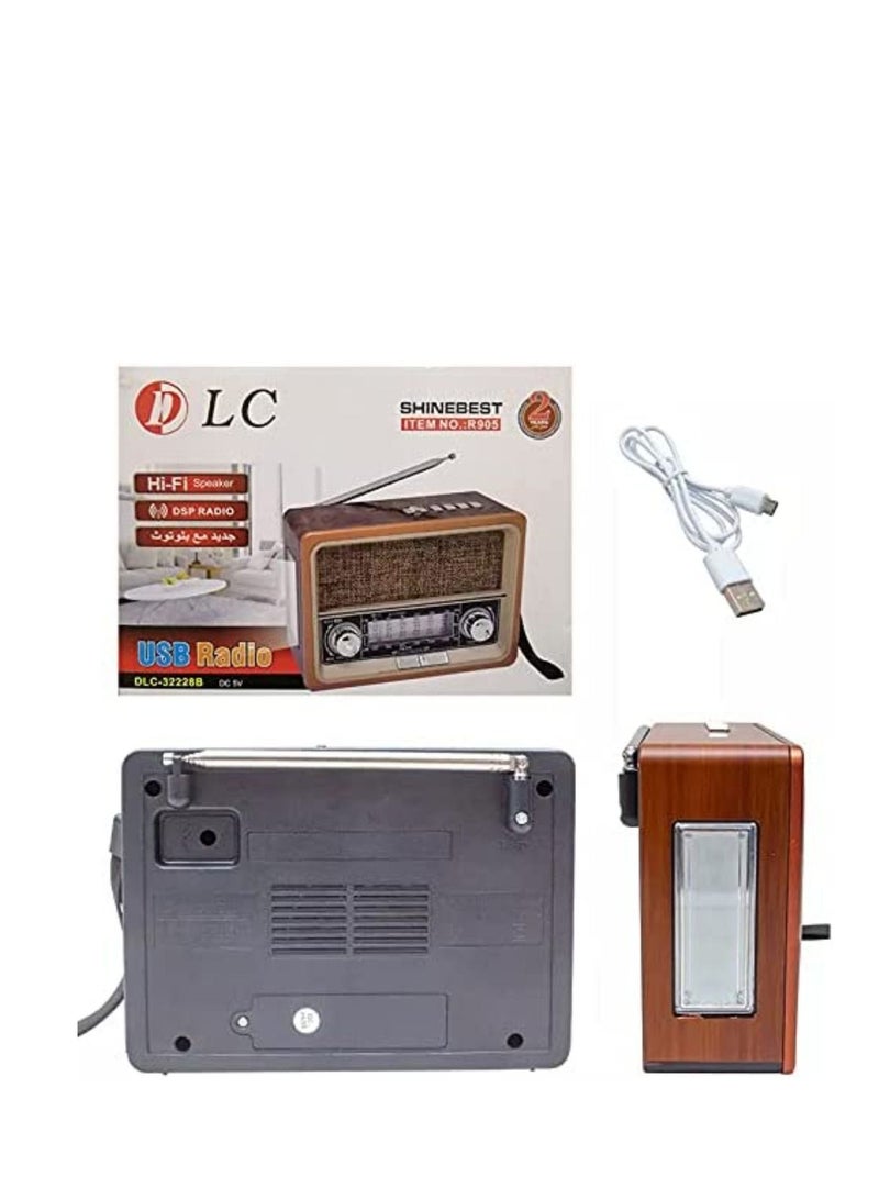 DLC Elegant Design Portable Radio DLC-32229B  - Image 1
