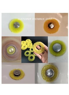 Excefore Small Caliper pop up Sink Drainage Spring Filters, 48 Pcs Disposable Shower Drain Hair Catcher, Shower Mesh Shape Drain Plug Filter, for bathrooms, bathtubs (32 Small Diameter Filter Screen)  - Image 4