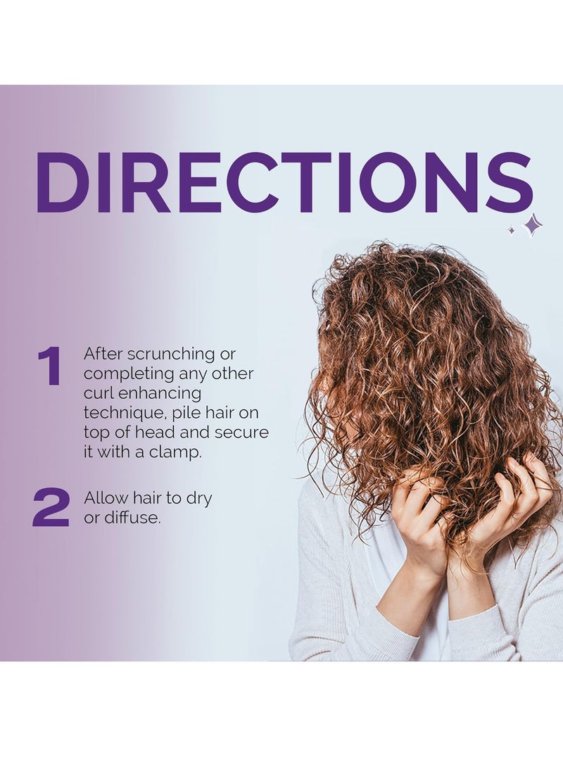 Curl Keeper Curl Keeper Claw Clips for Thick & Thin Hair, Roller Jaw Clamps (12-Pack) - Wide Teeth Medium Hair Clips for Women Supports & Creates Volume - Hair Styling Accessories are Lightweight & Easy to Clean  - Image 2