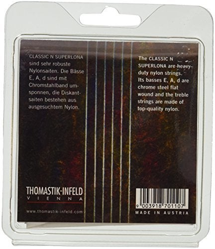 Thomastik-Infeld أوتار جيتار كلاسيكي Thomastik-Infeld CF127: مجموعة أوتار كلاسيكية N Series 6 أوتار E، B، G، D، A، E - Image 2
