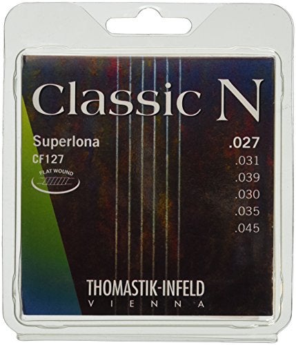 Thomastik-Infeld أوتار جيتار كلاسيكي Thomastik-Infeld CF127: مجموعة أوتار كلاسيكية N Series 6 أوتار E، B، G، D، A، E - Image 3