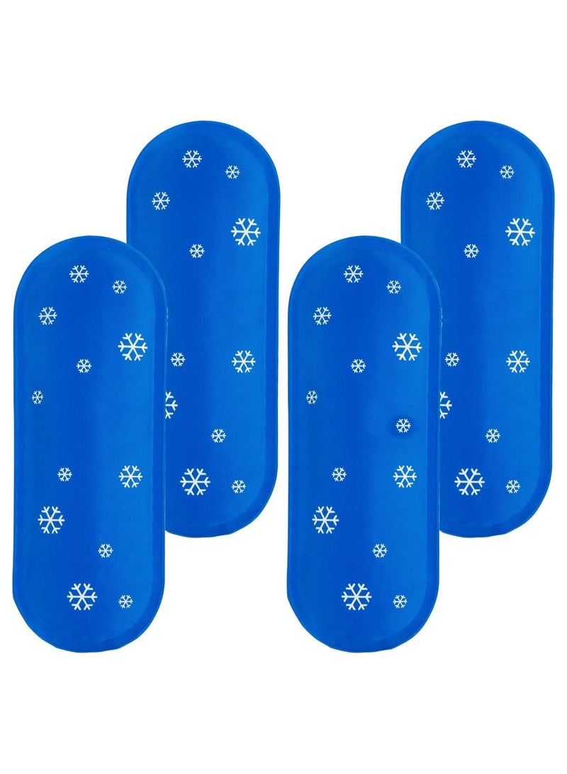 SYOSI Ice Packs for Insulin, 4Pcs Reusable Cooler Ice Packs for Diabetic Insulin Cooler Storage Bag, TSA Approved Ice Packs for Diabetic Travel Cases, Mini Ice Packs for Most Insulated Medication Travel Bag - Image 1