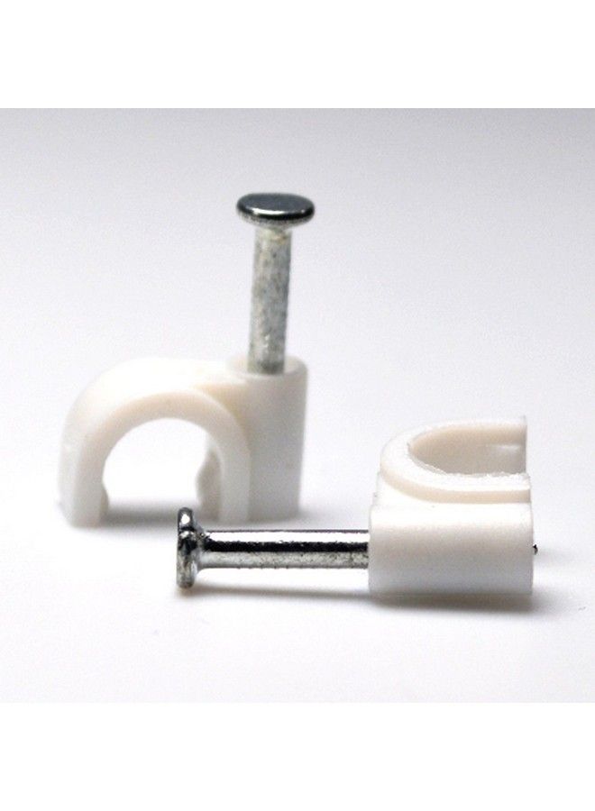 QualGear 6Mm Cable Clips White 100 Pack Cc1W100P - Image 4