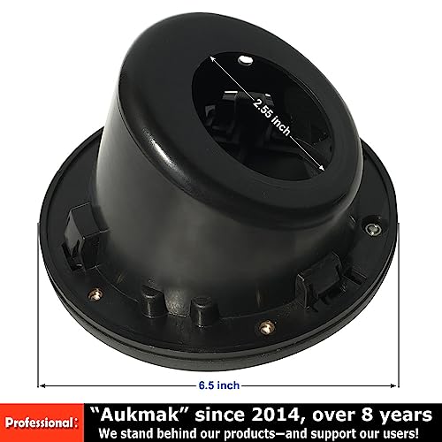 Aukmak Fuel Filler Door Cover Gas Fuel Tank Cap Cover Black for 2007-2017 Jeep Wrangler JK & Unlimited 4-Door 2-Door - Image 5