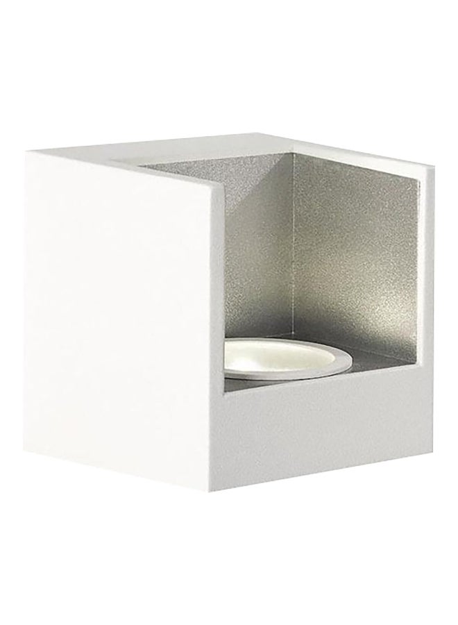 Philips 2.5W Mathea Sevv Wall Lamp White 9.5 x 9.5 x 9 cm 690863116 - Image 1