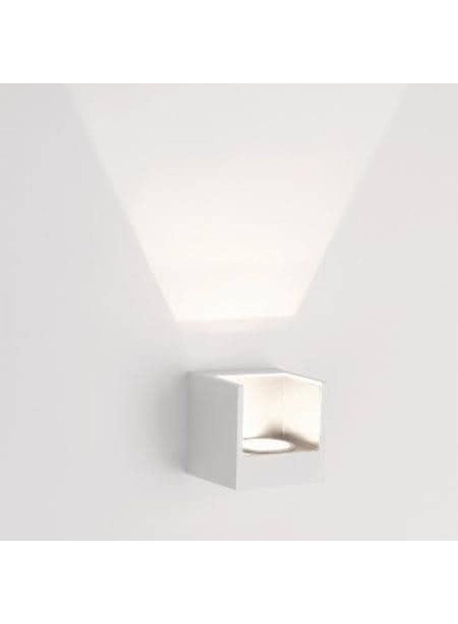 Philips 2.5W Mathea Sevv Wall Lamp White 9.5 x 9.5 x 9 cm 690863116 - Image 5