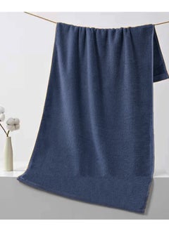 MAXQON Pack Of 4 - Bath Towel - 100% Cotton 600 GSM Large Size (70x140cm) Highly Absorbent And Super Durable , Color Dark Blue  - Image 3
