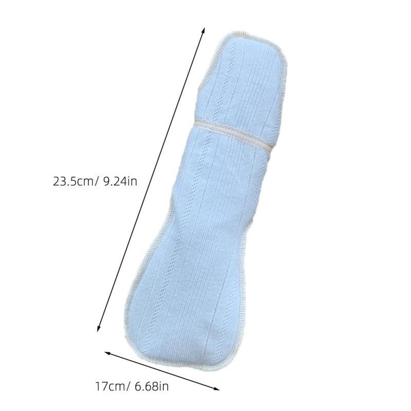 Veemoon Cotton Reusable Menstrual Pad 29cm Washable Sanitary Napkin Leak Resistant Soft Cloth for Women Period Care - Image 2