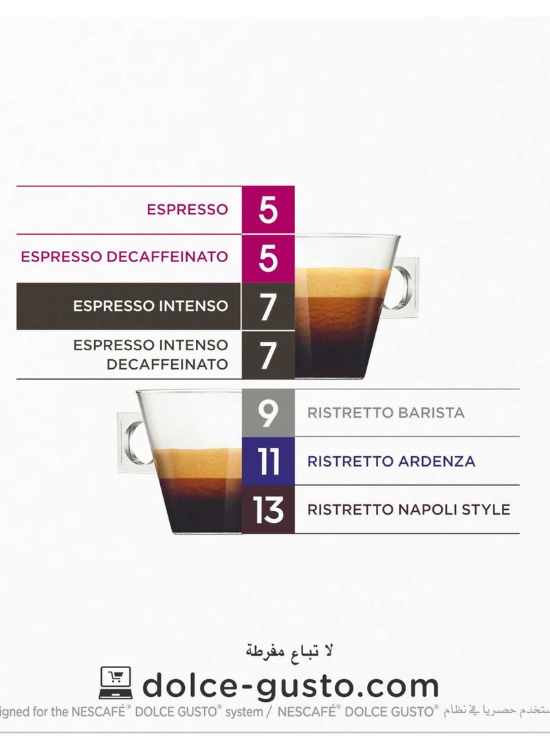 Nescafé Nescafe Dolce Gusto Espresso Intenso Coffee Capsules 128g - Image 3