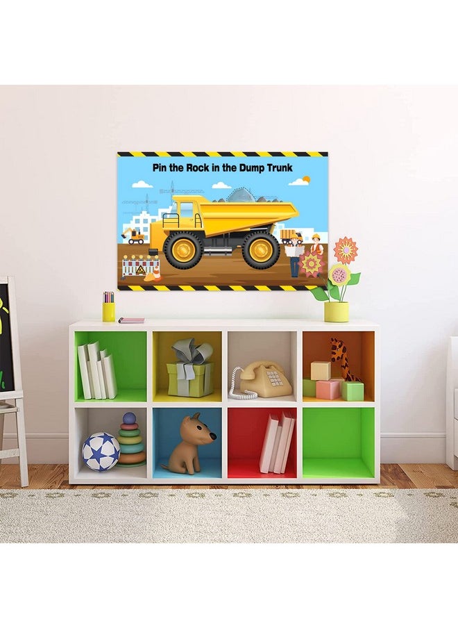 Construction Stickers Game For Kids Pin The Rock In The Dump Trunk Include Large Construction Games Poster 24 Pcs Stone Stickers And 2 Pcs Blindfold Construction Party Favors Supplies For Boys Girls - pzsku/ZB08EAEF2E7728BD7F719Z/45/_/1692171673/52acf57d-87cb-43fc-b615-bdf2a32e17b5