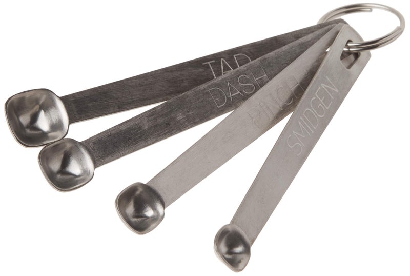 TableCraft 4-Piece Spice Spoon Set - Image 2