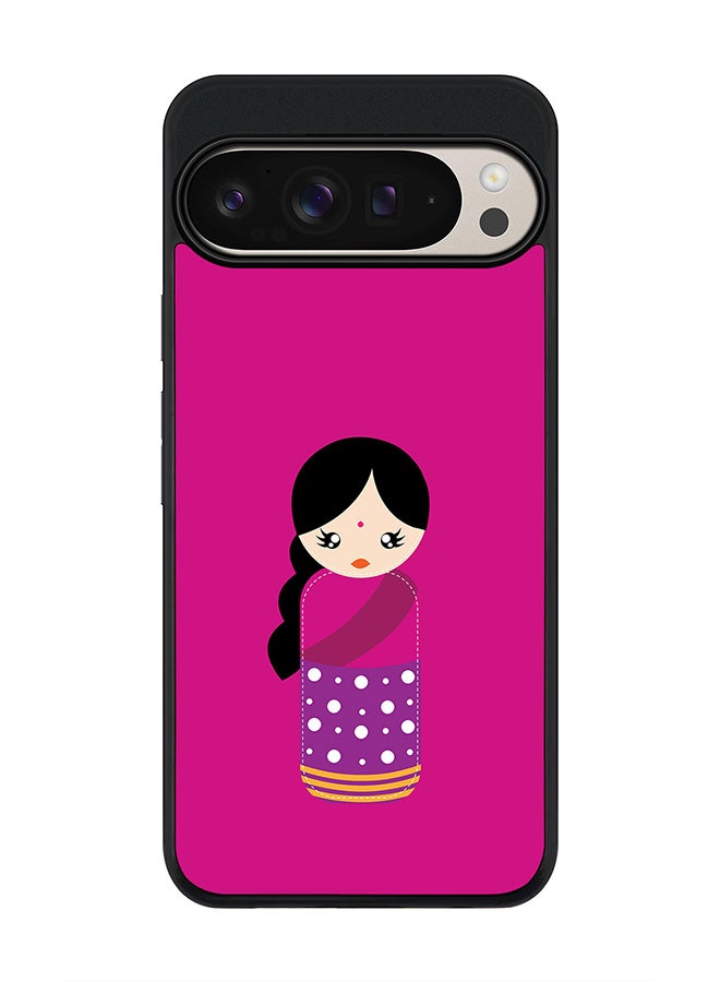 Stylizedd For Google Pixel 9 Pro XL Case,Slim fit Camera Protection, Shockproof Thin Phone cover - Indian Doll  - Image 1
