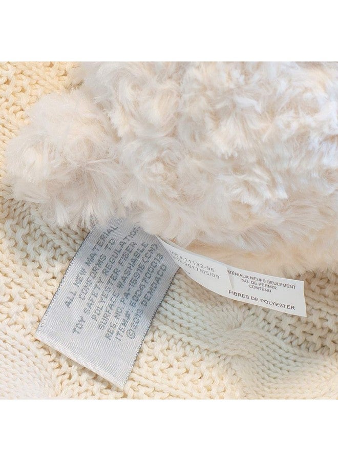 DEMDACO Nat and Jules The Lord's Prayer Bear With Ribbon, Cross Children's Plush Stuffed Animal - Image 5