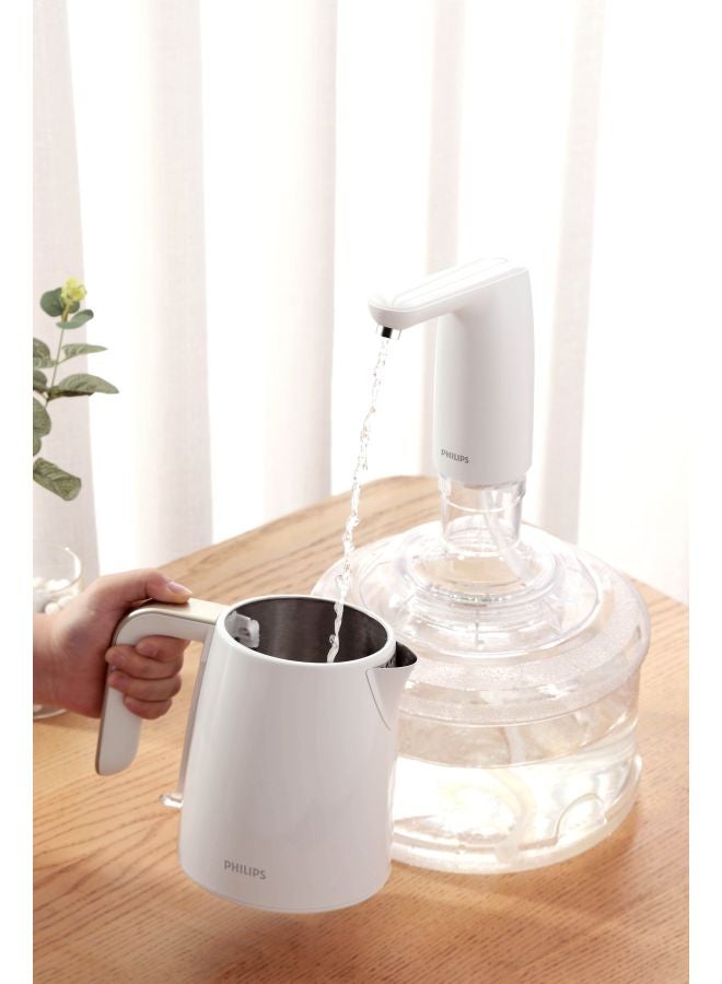 Philips Electric Water Dispenser 5 Gallon Bottle USB Charging Portable for Home, Kitchen, Office, Camping etc White/Grey 16X16X7cm White/Grey 16X16X7cm - Image 2