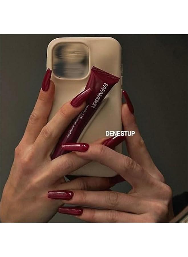 Lip Jam Hydrating Lip Gloss | Glitter Glossy Plumping Lipgloss | High Shine Glass Finish Nude Colors Shiny Jelly Liquid Lipstick for Women and Girls (5 Colors Set) - Image 2