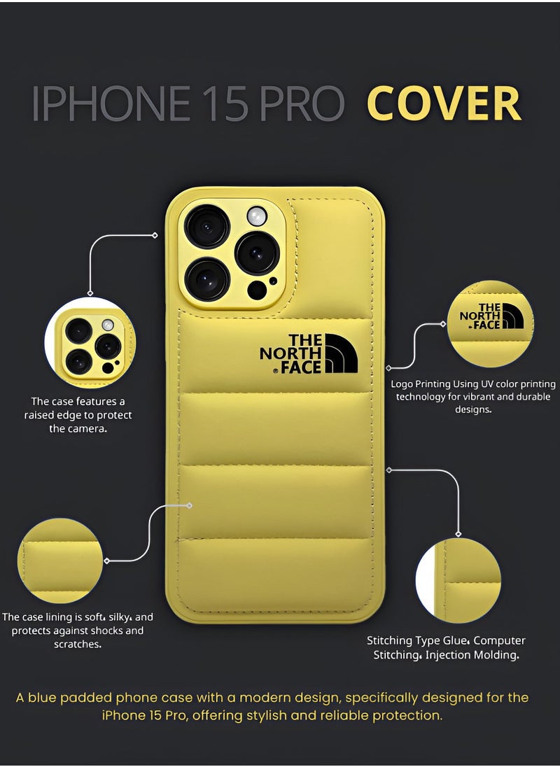 THE NORTH FACE - iPhone 15 Pro Case - Full Protection Shockproof with Stylish Modern Design and Durable Materials for Long-Lasting Comfort and Use - Image 1