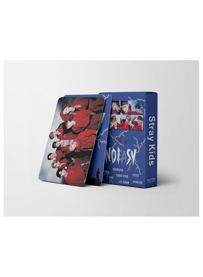 NIBEMINENT 55 Pcs Kpop Stray Kids No Easy Lomo Cards Card For Fans Collection Gifts - Image 2