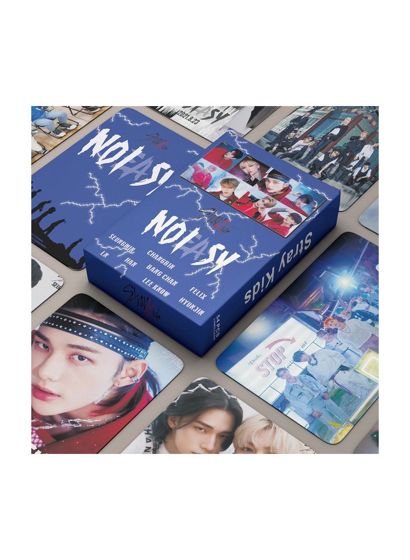 NIBEMINENT 55 Pcs Kpop Stray Kids No Easy Lomo Cards Card For Fans Collection Gifts - Image 1