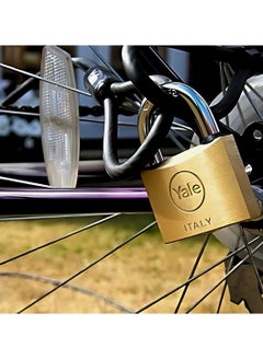 Yale Yale 15-0110-7037-00-0201 110 Series Brass Padlock 70mm Brass  - Image 5