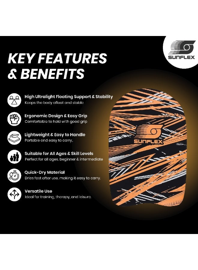 صنفليكس لوح السباحة صن فليكس أكشن برو  لوح سباحة من النيوبرين للأطفال والكبار لدعم التدريب في المسبح والبحر - Image 2