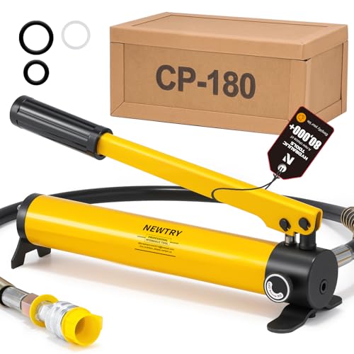 NEWTRY CP-180 Hydraulic Pump Hand Operated Pump Hydraulic Hand Pump Manual Pump - Image 1