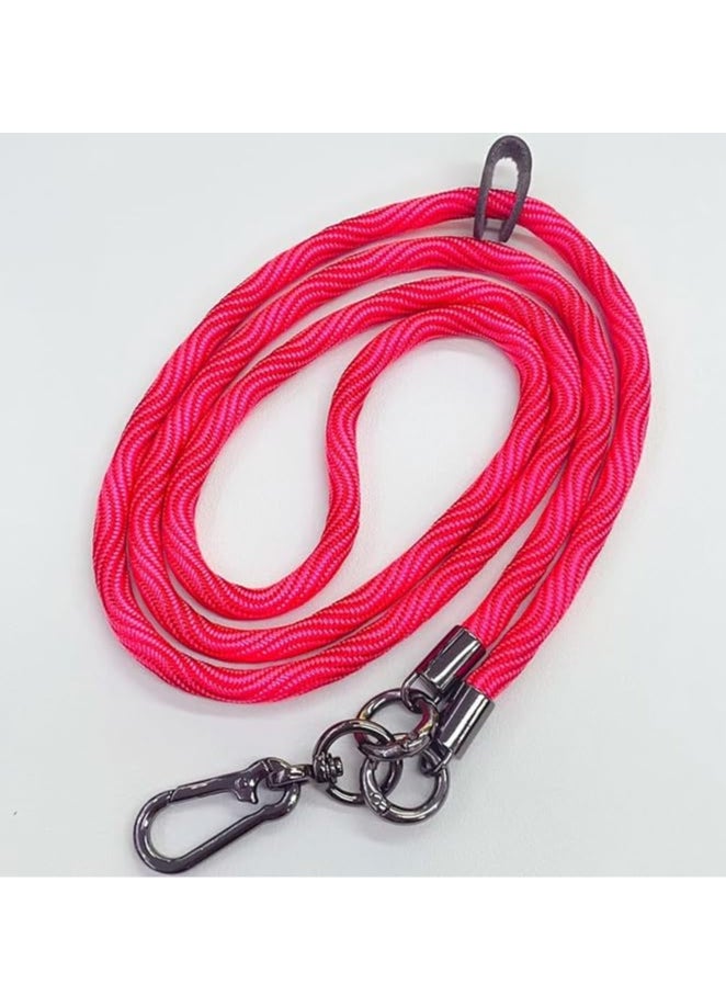 Generic Cell Phone Lanyard Convenient and Comfortable Lanyard Easy to Use Neck Phone Holder Adjustable Length Phone Strap Crossbody With Clear Patch Fits All Mobile Phones  - Image 2