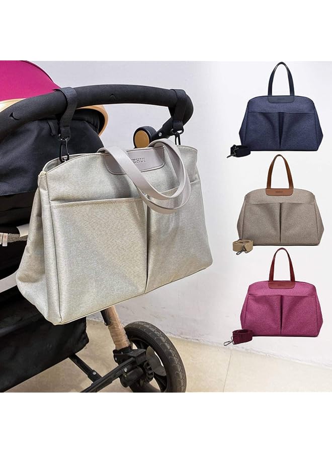 erorex Multifunctional Waterproof Mommy Shoulder Bag Messenger Portable Mother And Baby Bag Outing Bag - Image 3