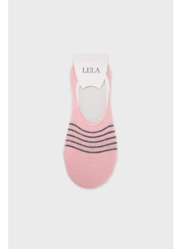 Lela Patterned Soft Cotton Knitted Ballerina Socks Women's Socks 0070005  - Image 1