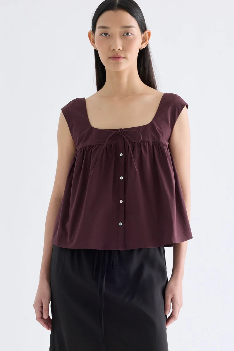 ذا اديتورز ماركت بلوزة إيزابيلا المجمعة