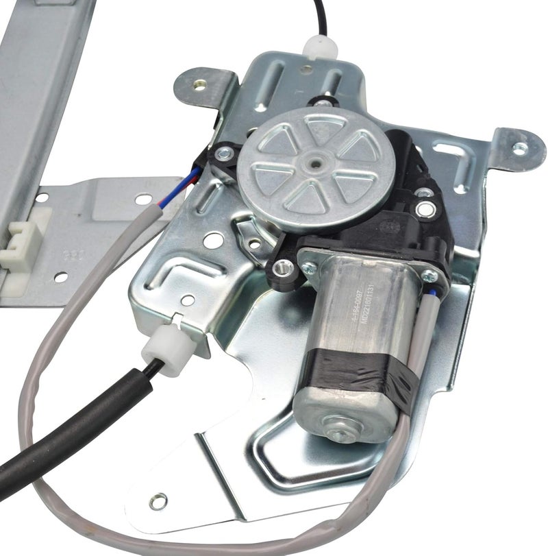 TRQ Rear Right Power Window Regulator & Motor Assembly Passenger Side Compatible with 1996-1999 Infiniti I30 1995-1999 Nissan Maxima - Image 2